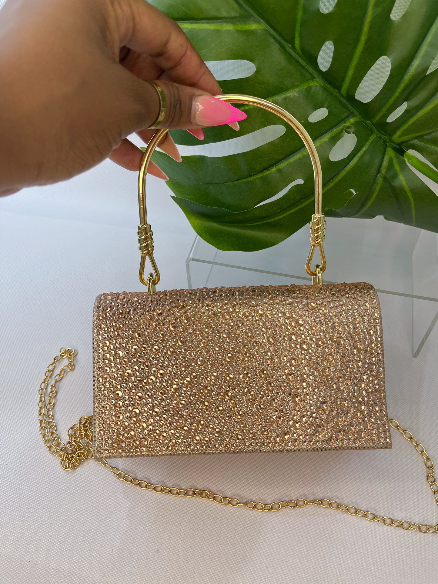 luxe diamonds bag