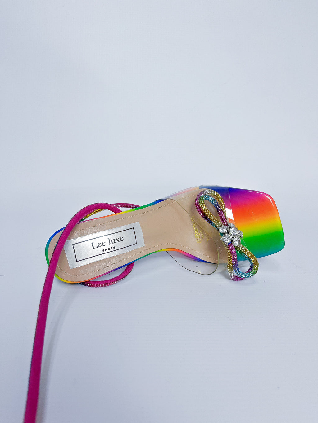 Rainbow Bow Stiletto Heel