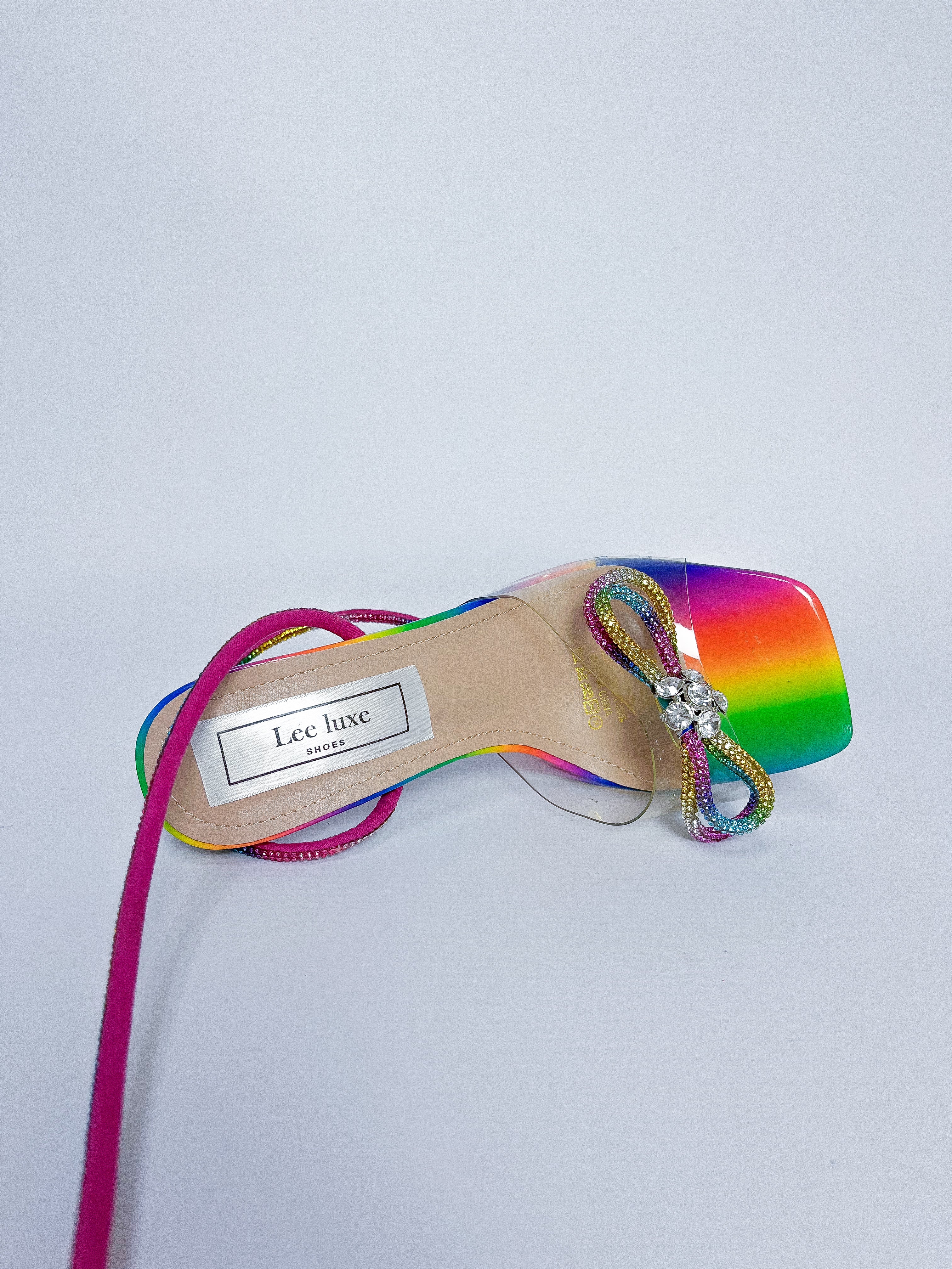 Rainbow Bow Stiletto Heel
