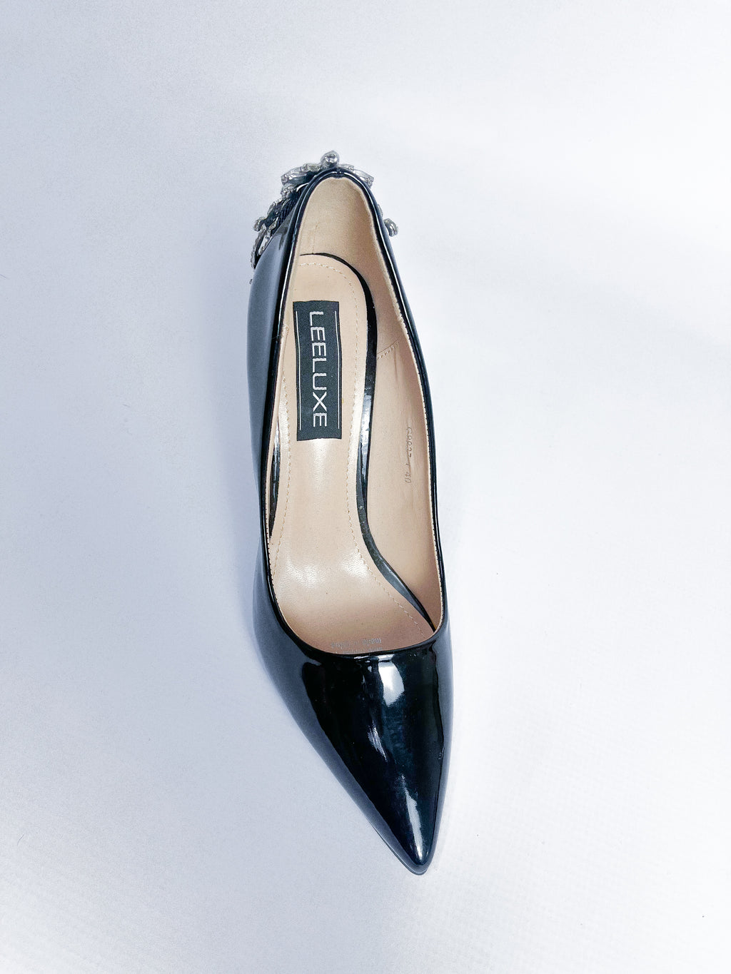 Black Patent Leather Red Sole Pump